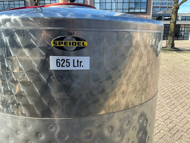 Speidel gistingstank type fd 625 l met koelmantel - afbeelding 8 van  9