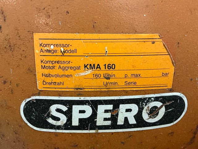 Spero kma160 luchtcompressor - afbeelding 4 van  4