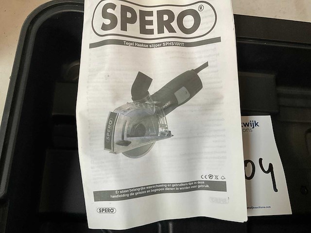 Spero sphs 1001t tegelsnijapparaat - afbeelding 2 van  4