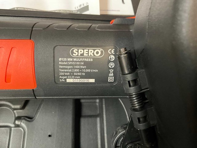 Spero sphs 1001t tegelsnijapparaat - afbeelding 4 van  4