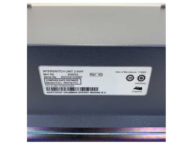 Sperry marine 65842a 2-way interswitch radar unit - afbeelding 5 van  10