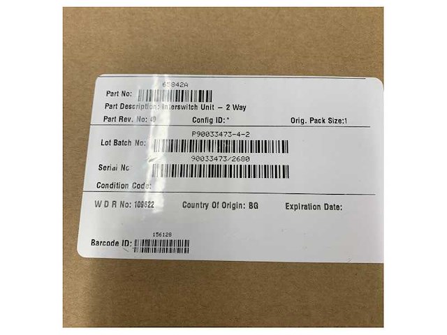 Sperry marine 65842a 2-way interswitch radar unit - afbeelding 9 van  10