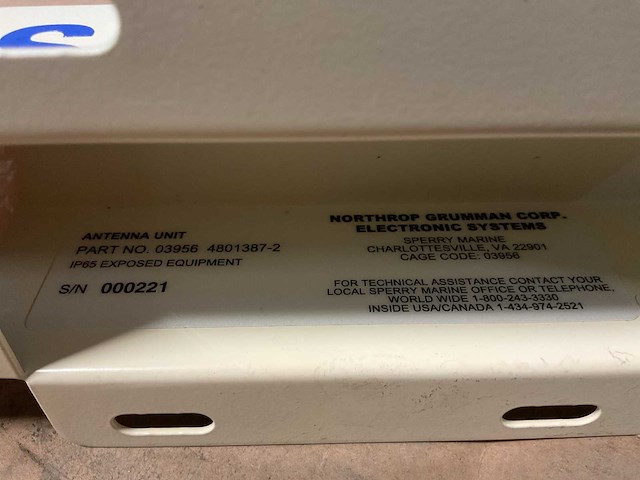 Sperry marine antenne unit - afbeelding 3 van  5
