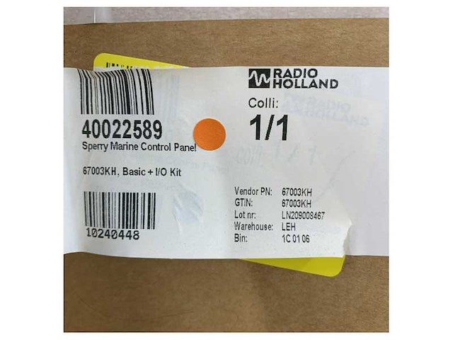 Sperry marine control panel with trackball - 67003kh - afbeelding 4 van  4