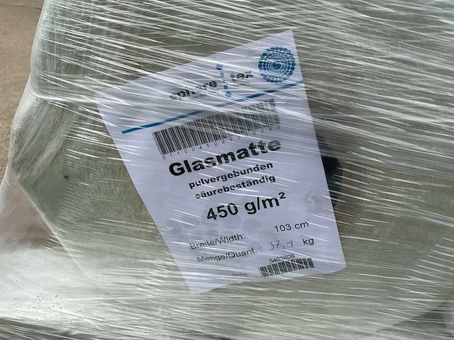 Sphere tex - polyester poedergebonden glasvezelmatten op rol (480 kg) - afbeelding 4 van  4