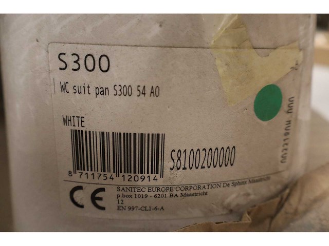 Sphinx - 300 basic - - staande toiletpot (2x) - afbeelding 3 van  4