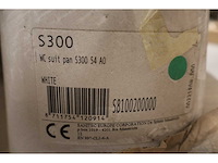 Sphinx - 300 basic - - staande toiletpot (2x) - afbeelding 3 van  4