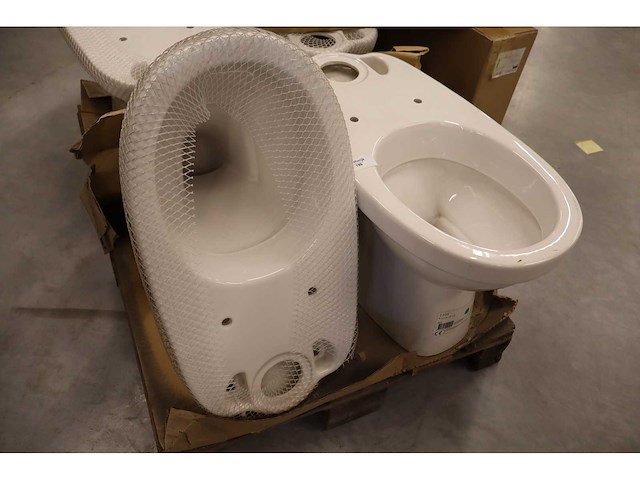 Sphinx - 300 basic - staande toiletpot (2x) - afbeelding 3 van  6