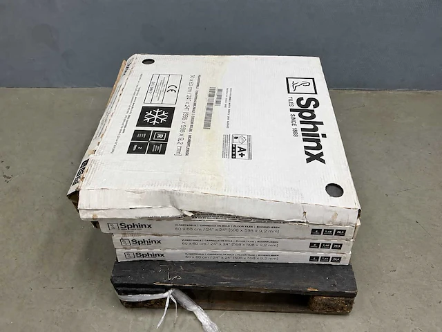 Sphinx - dark grey mat - 60 x 60 cm - vloertegel - 8,2m2 - afbeelding 1 van  7