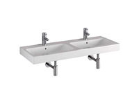Sphinx 345 dubbele wastafel 120x48,5cm - afbeelding 1 van  3
