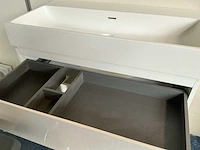 Sphinx badmeubel met solid surface blad en lade push to open - afbeelding 7 van  12