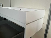 Sphinx badmeubel met solid surface blad en lade push to open - afbeelding 9 van  12