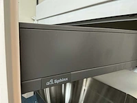 Sphinx badmeubel met solid surface blad en lade push to open - afbeelding 11 van  12