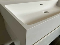 Sphinx badmeubel met solid surface blad en lade push to open - afbeelding 4 van  12