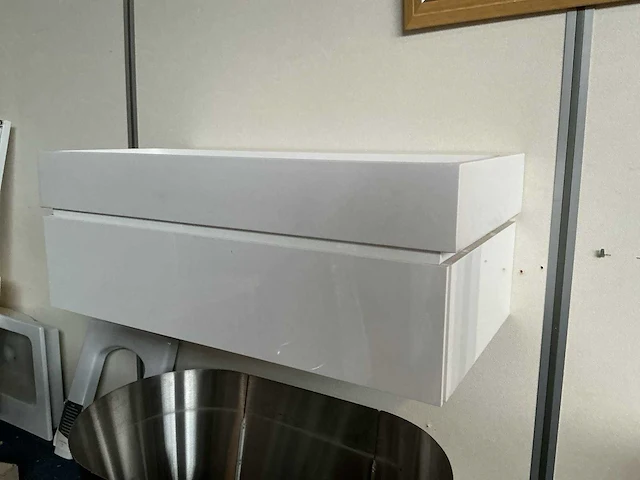 Sphinx badmeubel met solid surface blad en lade push to open - afbeelding 5 van  12