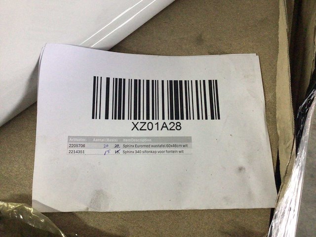 Sphinx euromed wastafel (20x) - afbeelding 3 van  3