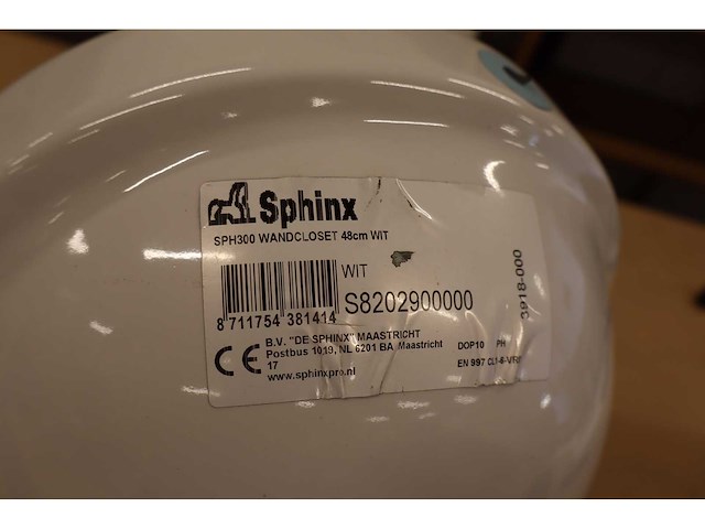 Sphinx / villeroy & boch - sph300 - wc - toiletten (2x) - afbeelding 11 van  12