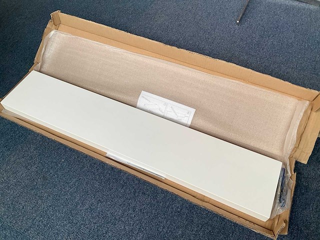 Sphinx wand planchet wit hoogglans 96cm - afbeelding 7 van  7