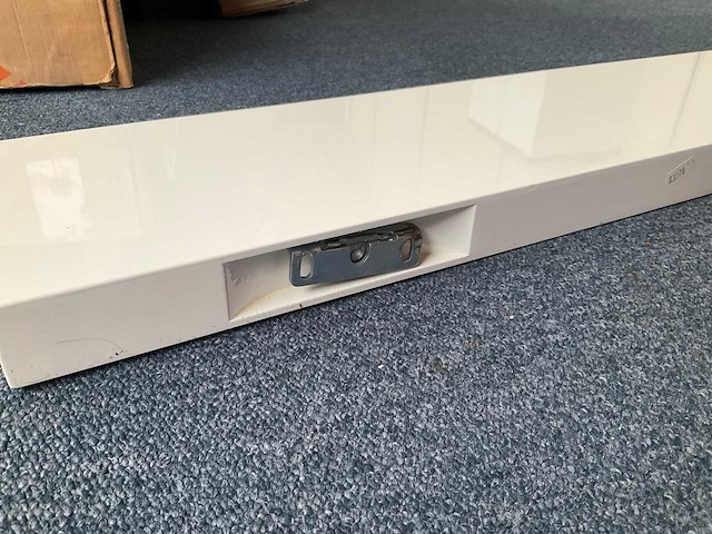 Sphinx wand planchet wit hoogglans 96cm - afbeelding 5 van  7