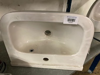 Sphinx wastafel 50 x 37 cm wit - afbeelding 1 van  1