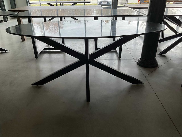 Spider eetkamertafel marmer - afbeelding 5 van  10