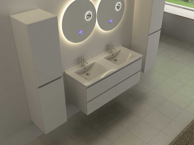 Spiegel - vonato - zylano - 0 - met led verlichting - afbeelding 2 van  4