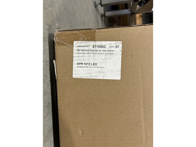 Spiegel ø1000 mm incl. led, spr 1012 led - afbeelding 4 van  4