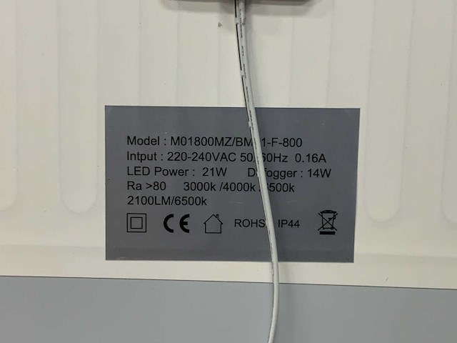 Spiegel 80 cm - afbeelding 5 van  6