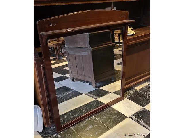 Spiegel, antiek - afbeelding 1 van  1