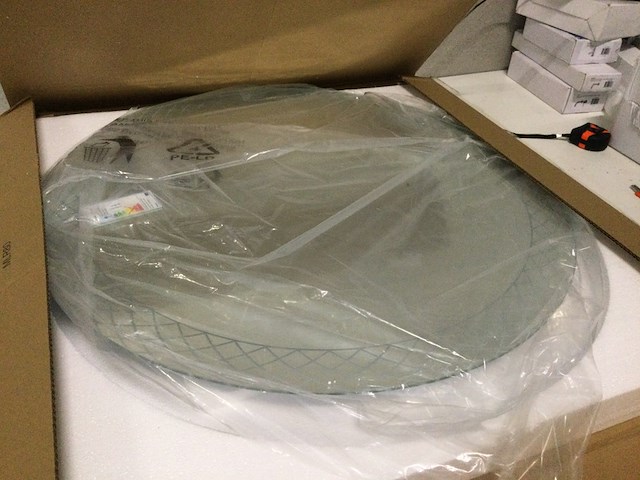 Spiegel condensvrij + led rond 80 cm wb, deco 38.4106 - afbeelding 4 van  4