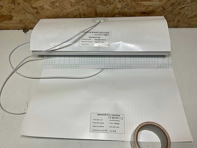 Spiegel deffoger (2x) - afbeelding 1 van  3