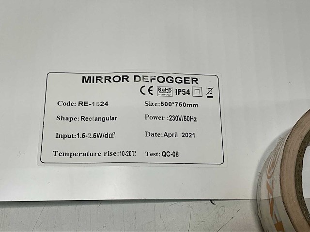 Spiegel deffoger (2x) - afbeelding 2 van  3