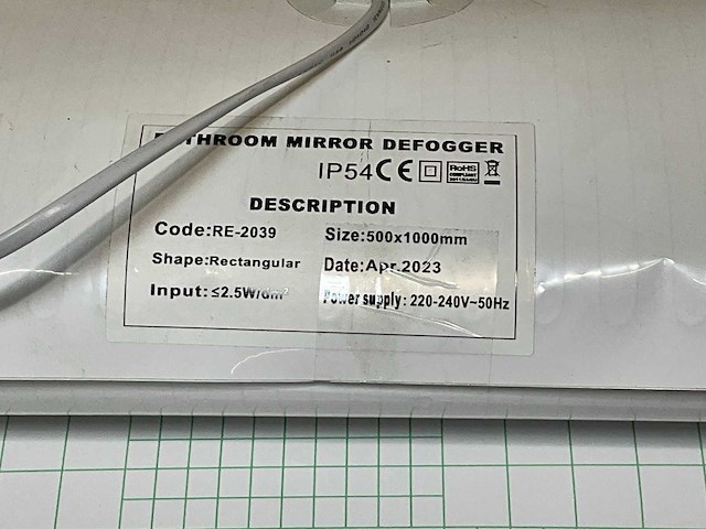 Spiegel deffoger (2x) - afbeelding 3 van  3