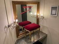 Spiegel en kruk - afbeelding 1 van  3