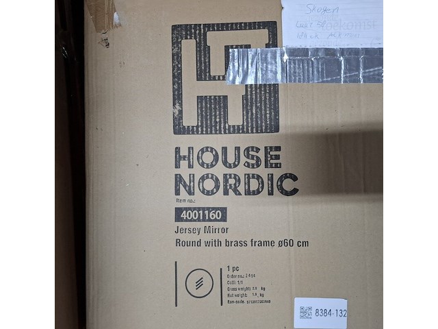 Spiegel, house nordic, jersey mirror - afbeelding 4 van  4