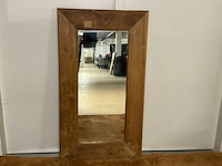 Spiegel in houten frame - afbeelding 3 van  5