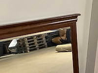 Spiegel in houten frame - afbeelding 4 van  5