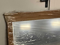 Spiegel in houten frame - afbeelding 3 van  4