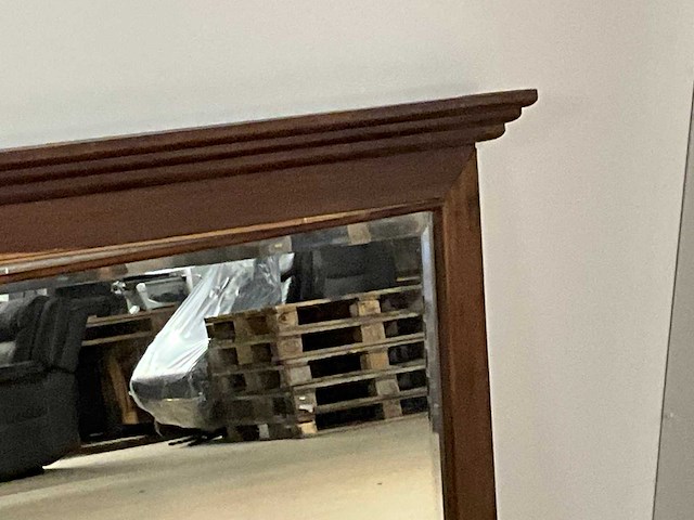 Spiegel in houten frame - afbeelding 8 van  8