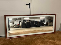 Spiegel in houten frame - afbeelding 2 van  6
