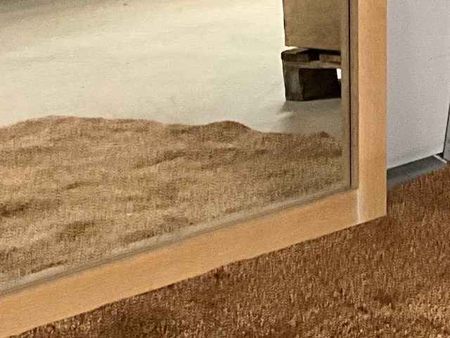 Spiegel in houten lijst - afbeelding 5 van  6