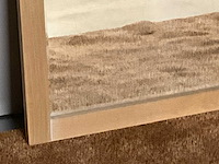 Spiegel in houten lijst - afbeelding 6 van  6