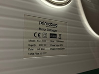 Spiegel incl. led en spiegelverwarming, primabad - afbeelding 3 van  4