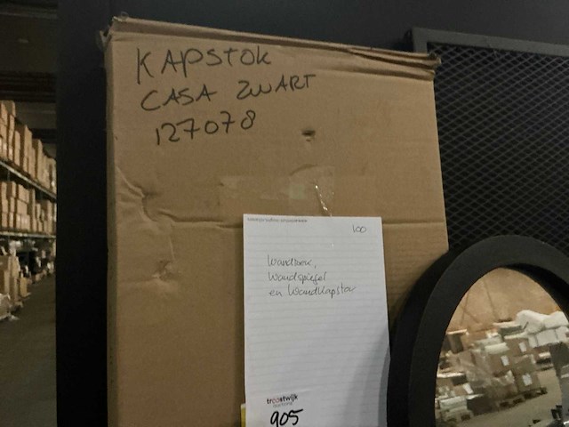 Spiegel / kapstok / wandrek - afbeelding 3 van  5