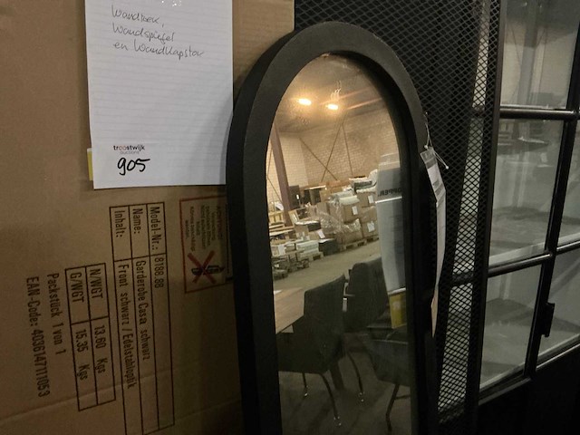 Spiegel / kapstok / wandrek - afbeelding 4 van  5