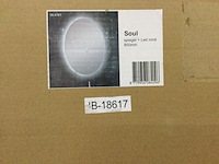 Spiegel + led en verwarming rond 80 cm wb, soul 38.4106 - afbeelding 3 van  4
