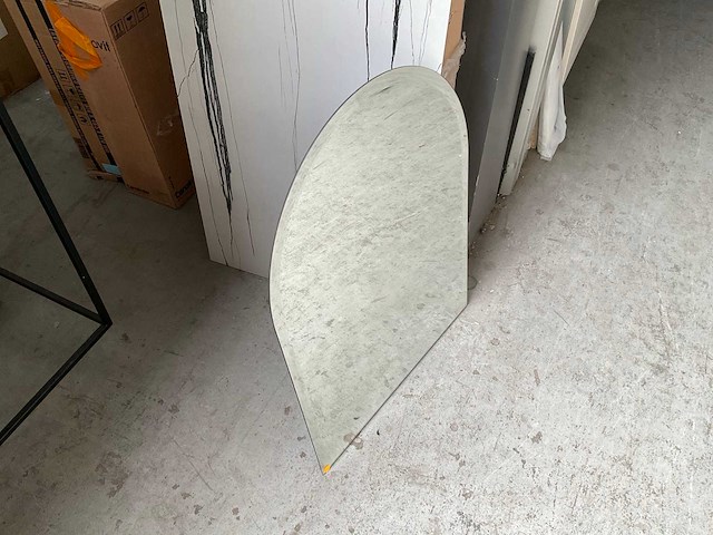 Spiegel met facetrand 60x79cm - afbeelding 1 van  2