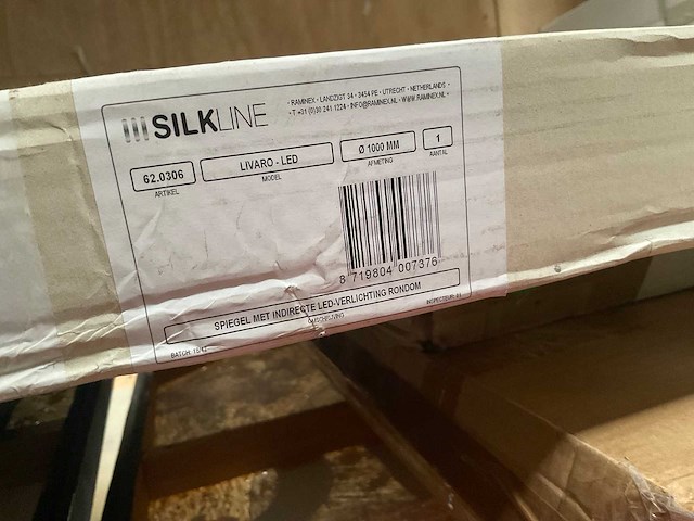 Spiegel met indirecte ledverlichting 100cm - afbeelding 2 van  3