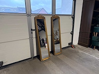 Spiegel met kunststof lijst (2x) - afbeelding 1 van  3