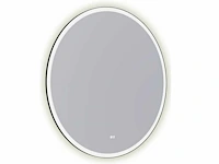 Spiegel met led verlichting ø80cm